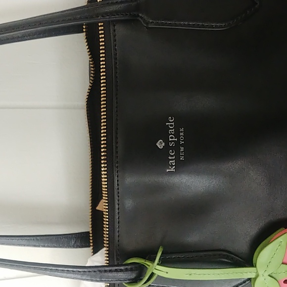 KATE SPADE Black Leather Tote Bag - Picture 4 of 17
